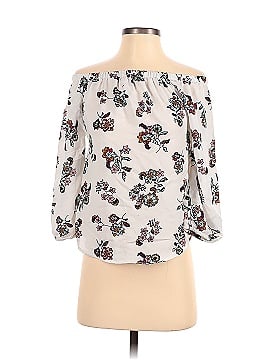 Hint of Blush 3/4 Sleeve Blouse (view 1)