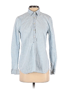 Ann Taylor LOFT Long Sleeve Button-Down Shirt (view 1)