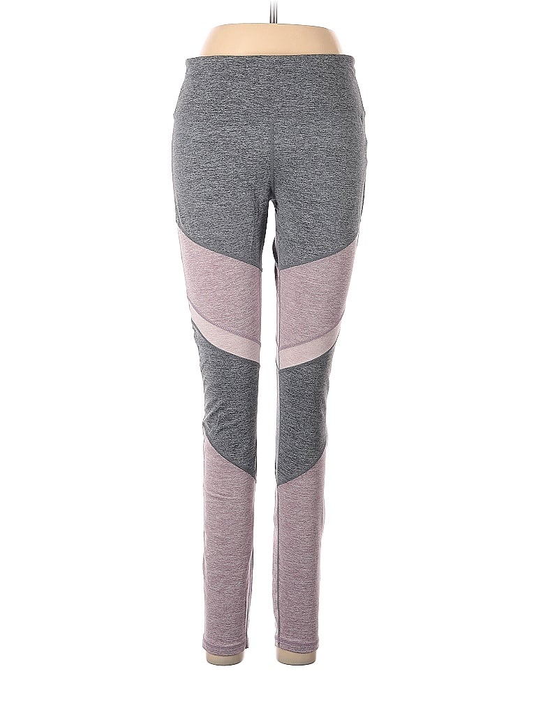 Pre-owned Assorted Brands Yoga Pants In Gray
