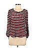 Fashion Magazine Burgundy Pullover Sweater Size M - photo 1