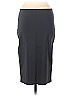 Avenue Montaigne Solid Gray Casual Skirt Size 6 - photo 2