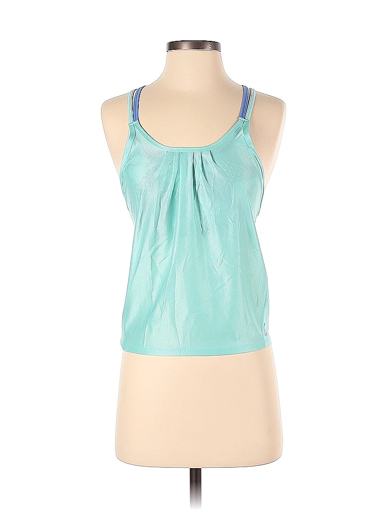 Pre-owned Fila Sport Active Tank Top In Blue