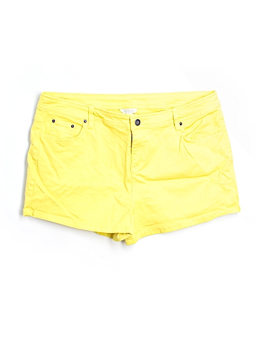 Garnet Hill Denim Shorts - front