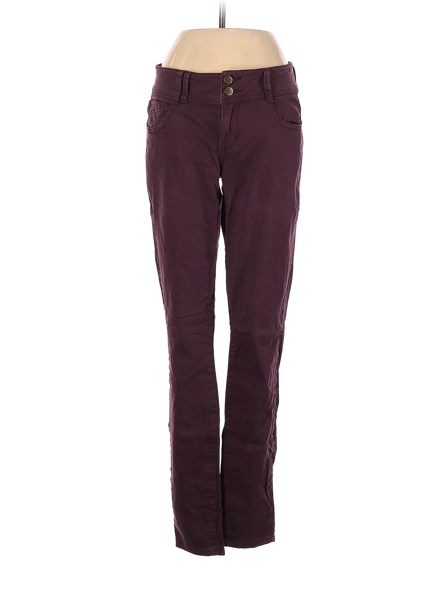 De Collection Solid Colored Brown Jeans Size 4 - 82% off | thredUP