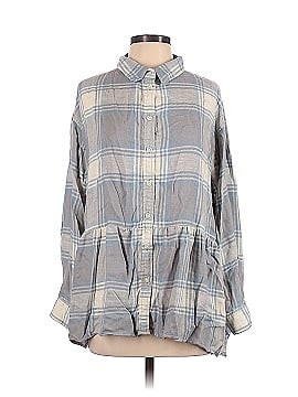 American Eagle Outfitters Long Sleeve Button-Down Shirt (view 1)