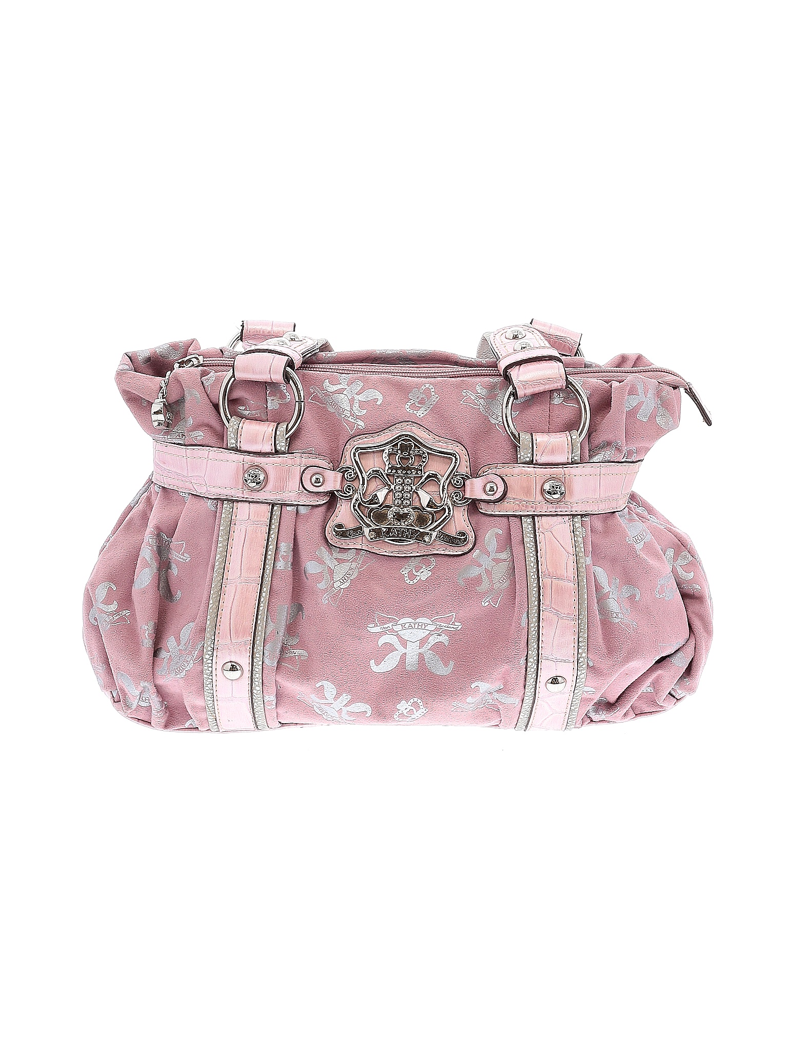 Kathy Van Zeeland Women Pink Shoulder Bag One Size | eBay