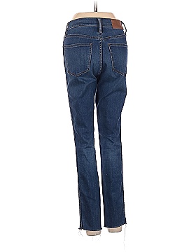 Madewell 10" High-Rise Skinny Crop Jeans: Button-Front TENCEL&trade; Denim Edition (view 2)