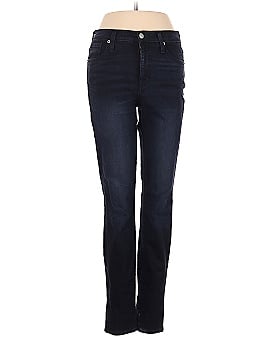 Madewell 9" Mid-Rise Skinny Jeans in Cold Blue Wash (view 1)