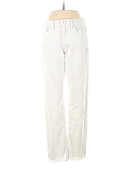 Joe's Jeans Lara Mid Rise Cigarette Ankle Cut Hem Jeans (view 1)
