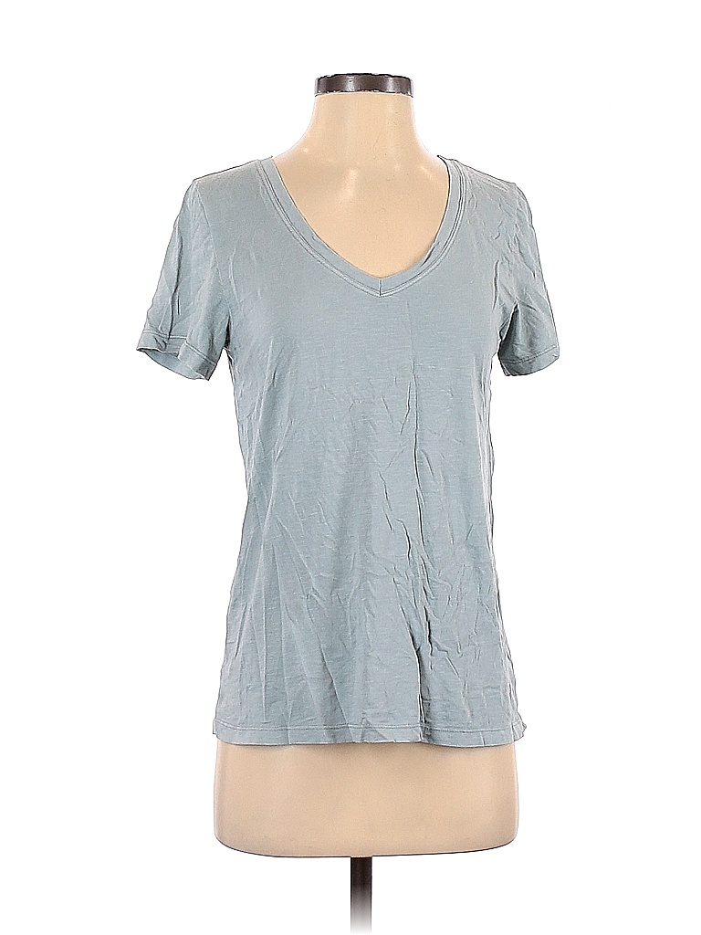 Pre-owned Aerie Short Sleeve T-shirt In Blue