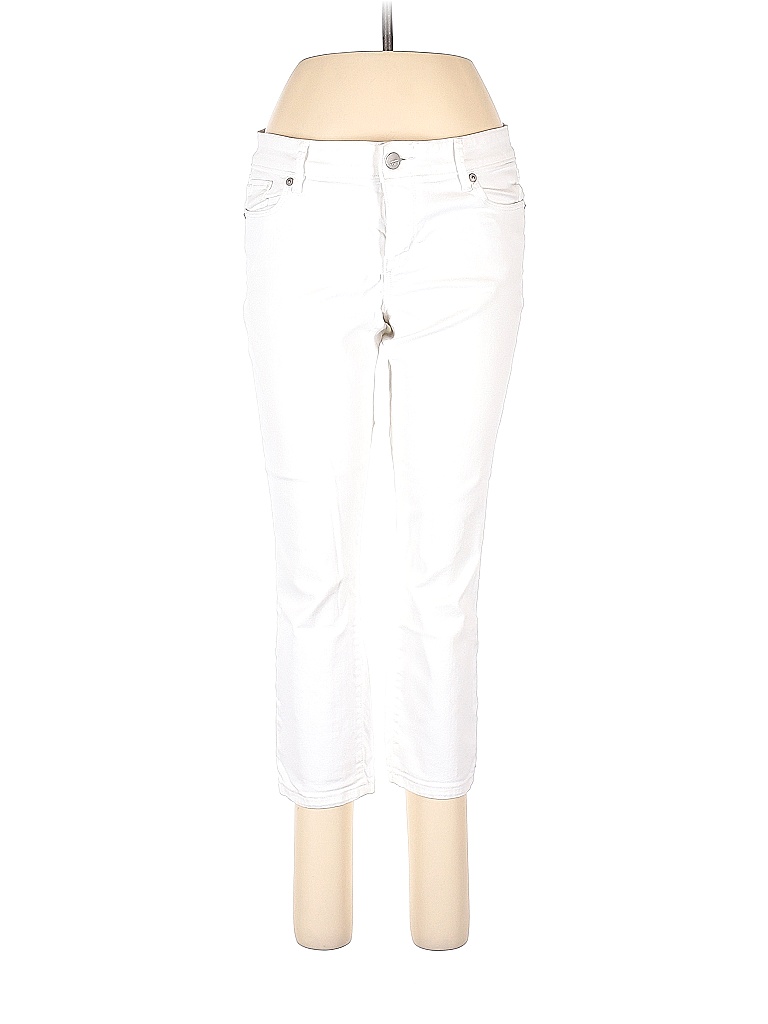 Ann Taylor LOFT Solid White Jeans 28 Waist 81 off thredUP