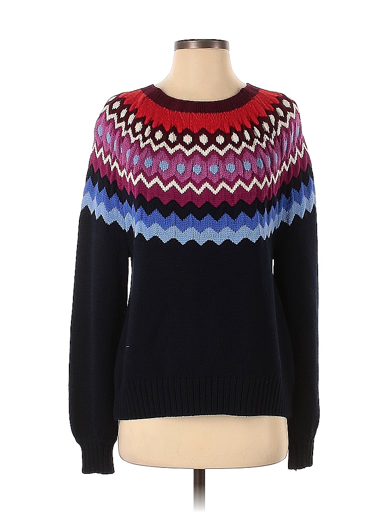 Joie Women's Jaren Sweater - Casual Cropped Popover Top With Metallic Side Detail - View #5