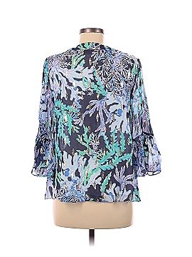 Lilly Pulitzer 3/4 Sleeve Silk Top (view 2)