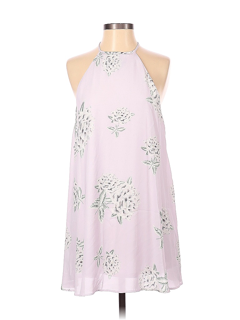 Show Me Your Mumu Floral Lavender Pink Casual Dress Size S - photo 1