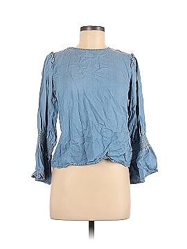 Zara Basic 3/4 Sleeve Blouse (view 1)