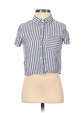 Kendall & Kylie Short Sleeve Button-Down Shirt (view 1)