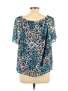 DKNY Short Sleeve Blouse (view 2)