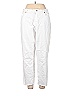 Lands' End White Jeans Size 7 - 8 - photo 1