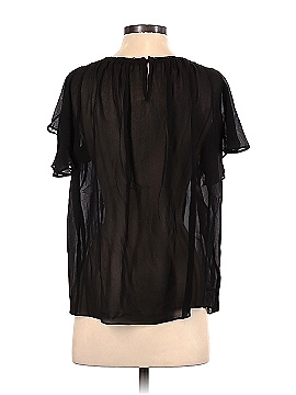 Calypso St. Barth Long Sleeve Silk Top (view 2)