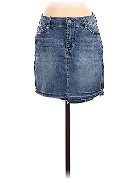 Wallflower Denim Skirt (view 1)