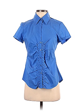 New York & Company Short Sleeve Button-Down Shirt (view 1)