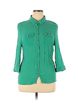 ICY Long Sleeve Button-Down Shirt (view 1)