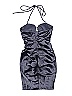 Blondie Metallic Silver Cocktail Dress Size 1 - photo 2