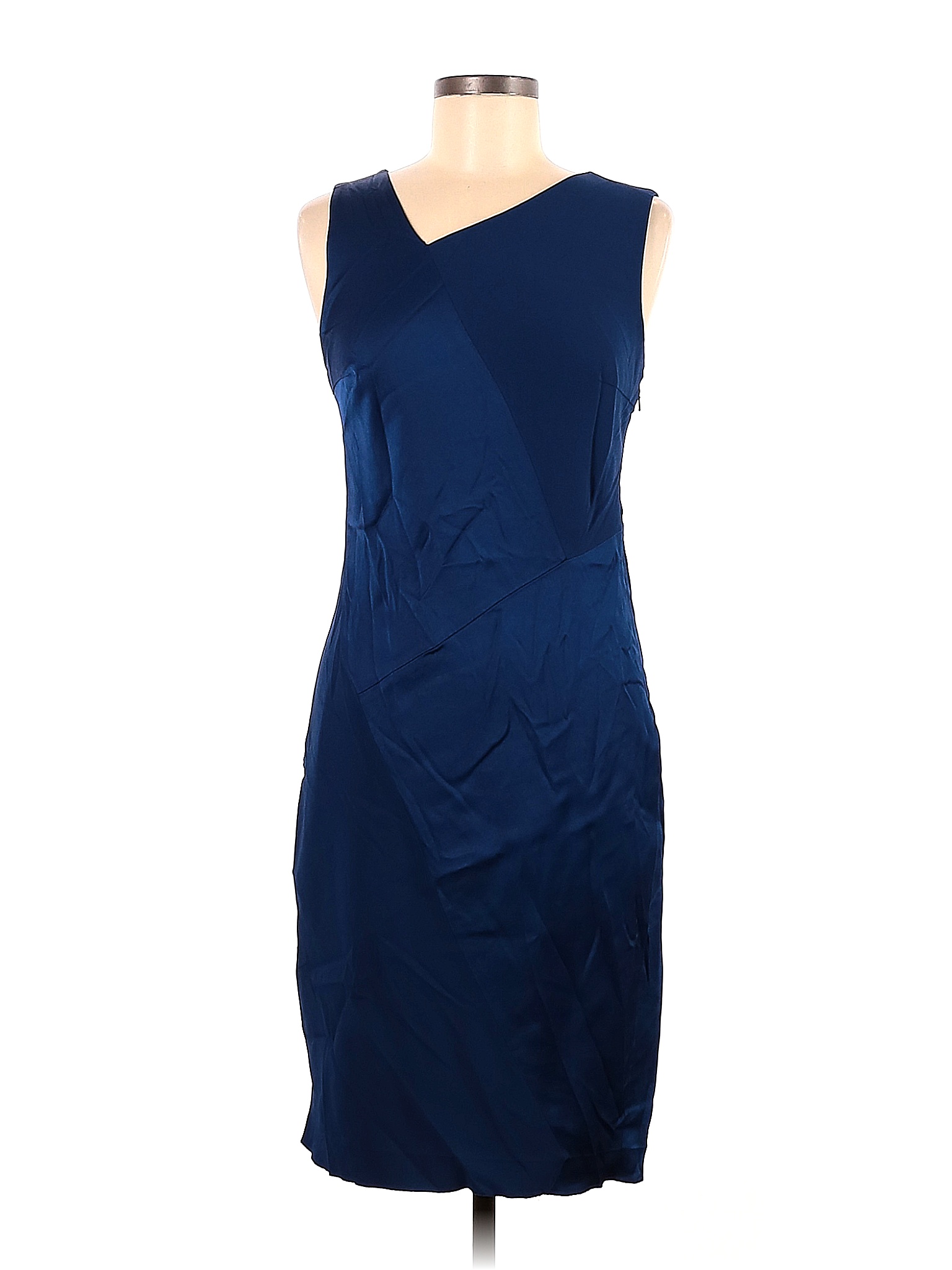 sparkly bodycon dress Sequin Backless Royal Blue Going Out Outfit Round neck short sleeve Size:8M group-165