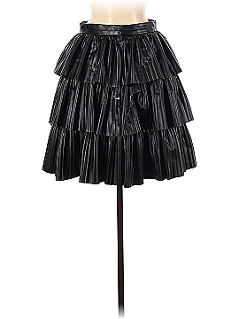 Nha Khanh Faux Leather Demi Skirt (view 2)