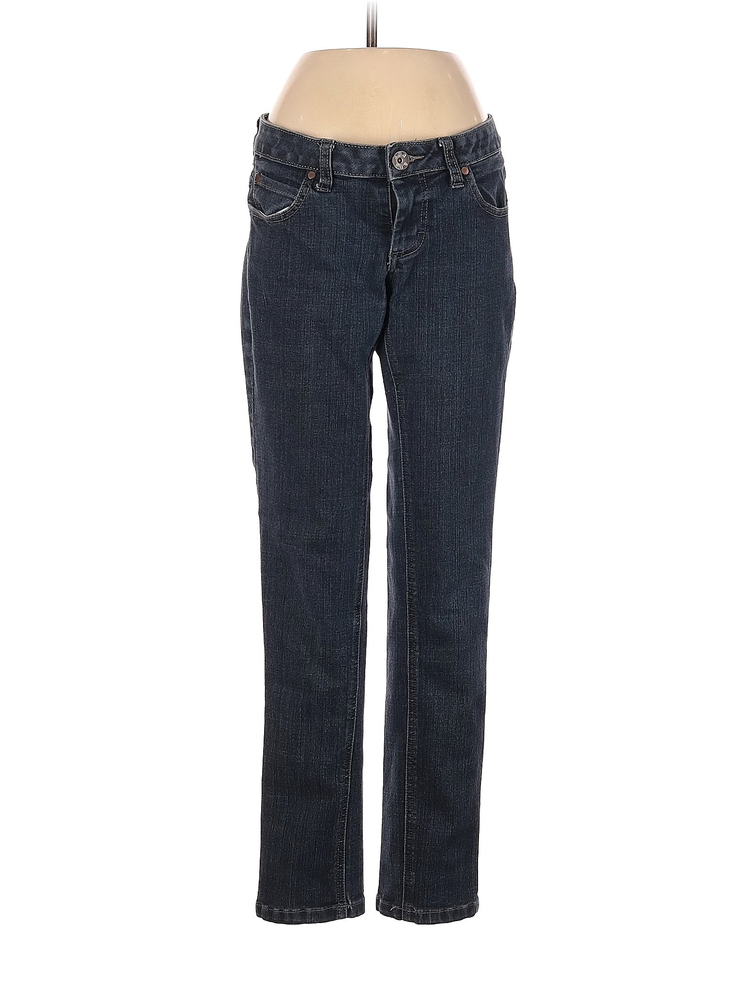 a.n.a. A New Approach Solid Blue Jeans Size 4 - 70% off | thredUP