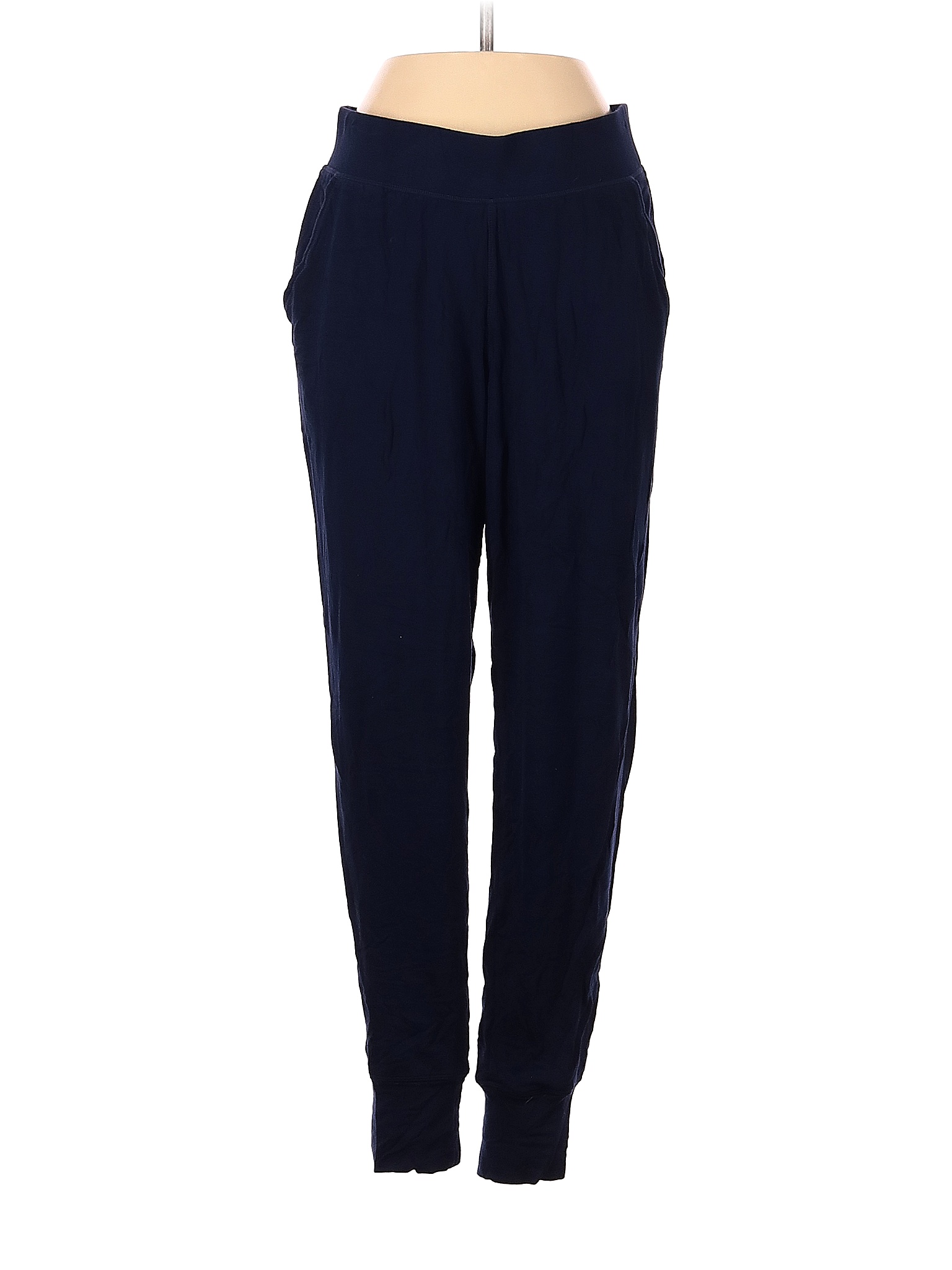 GAIAM Solid Blue Yoga Pants Size S (Petite) 68 off thredUP