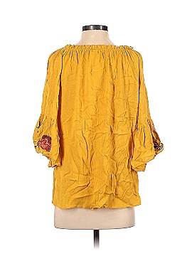 Debbie Dabble by Angel Biba 3/4 Sleeve Blouse (view 2)