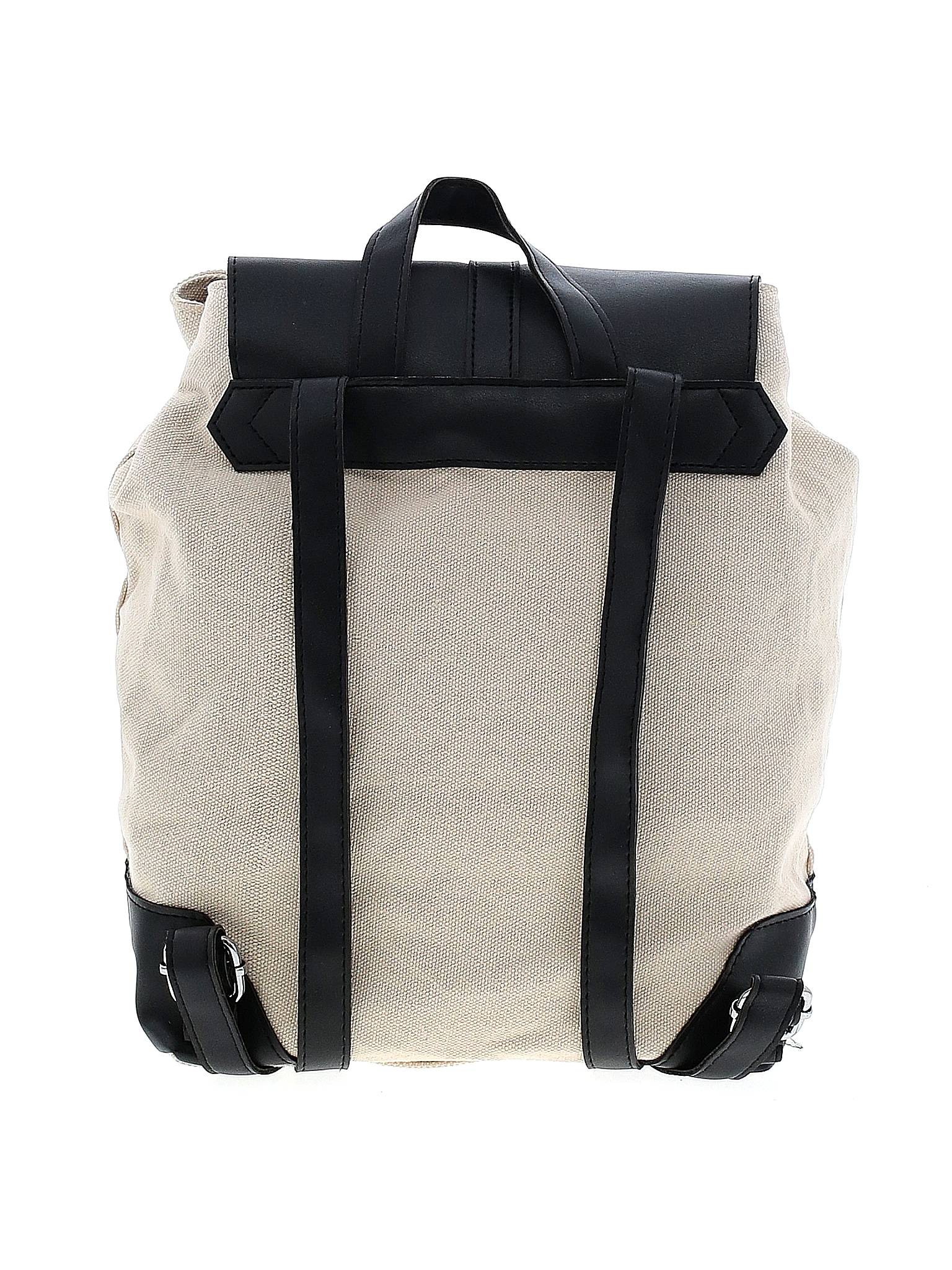 Deux Lux Color Block Solid Ivory Backpack One Size - 82% off