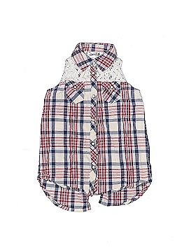 Assorted Brands Sleeveless Button-Down Shirt (view 1)