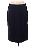 RENA LANGE Solid Blue Casual Skirt Size 8 - photo 1
