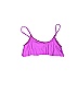 Assorted Brands Solid Purple Swimsuit Top Size XS - photo 2