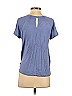 Pret-a-PorTEE Blue Short Sleeve Top Size XS - photo 2