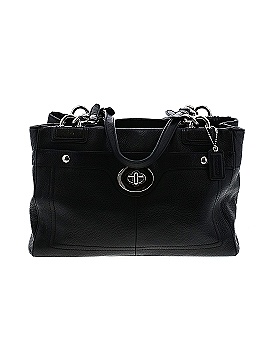Coach Factory Leather Satchel (view 1)