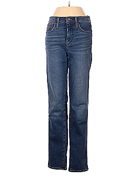 Madewell Tall Stovepipe Jeans in Dearham Wash (view 1)