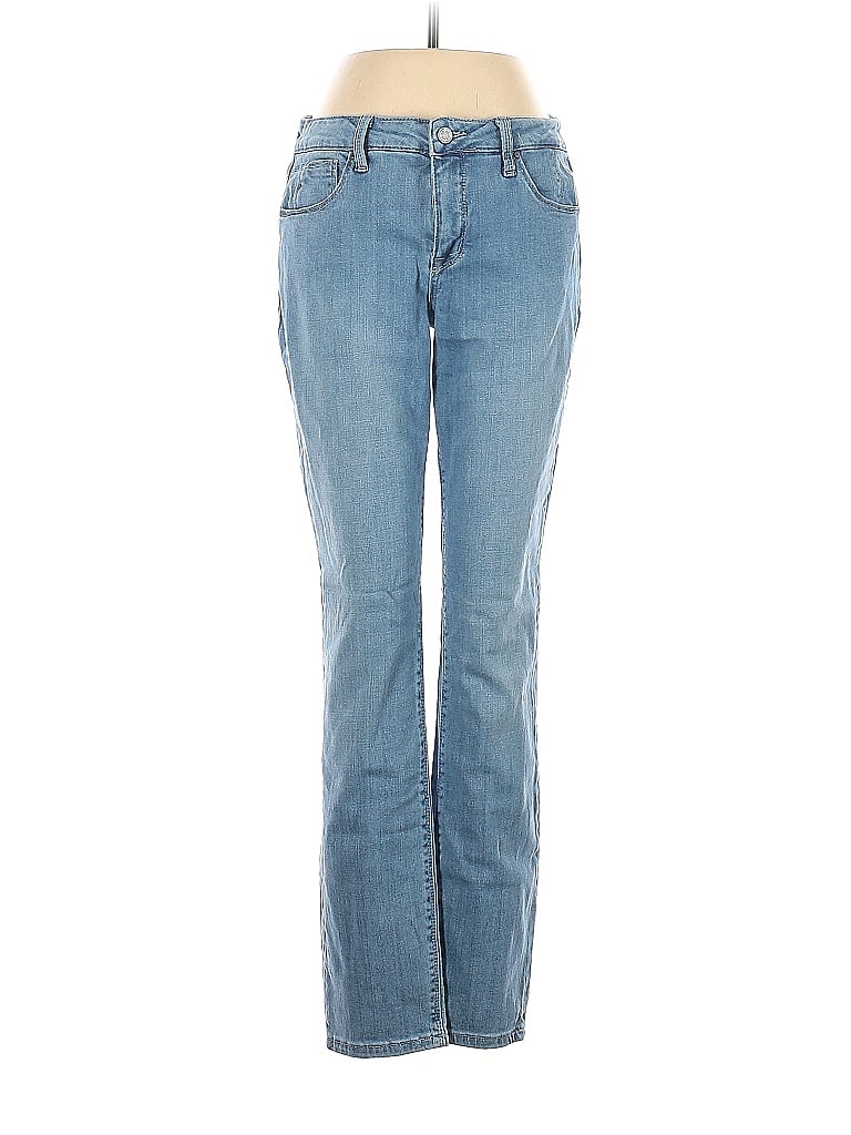 Laurie Felt Solid Blue Jeans Size 4 - 70% off | thredUP