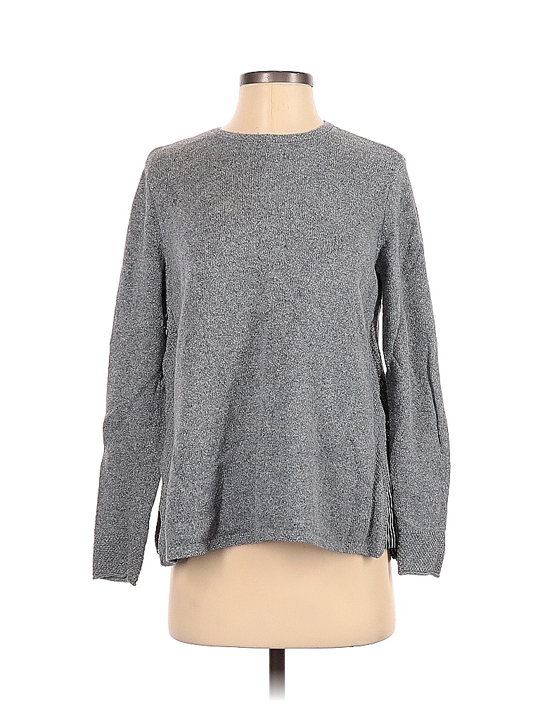 J.Jill Color Block Solid Gray Pullover Sweater Size XS - 84% off | thredUP