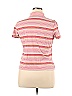 St. John's Bay 100% Cotton Pink Short Sleeve Polo Size XL - photo 2