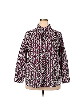 Roaman's Long Sleeve Button-Down Shirt (view 1)