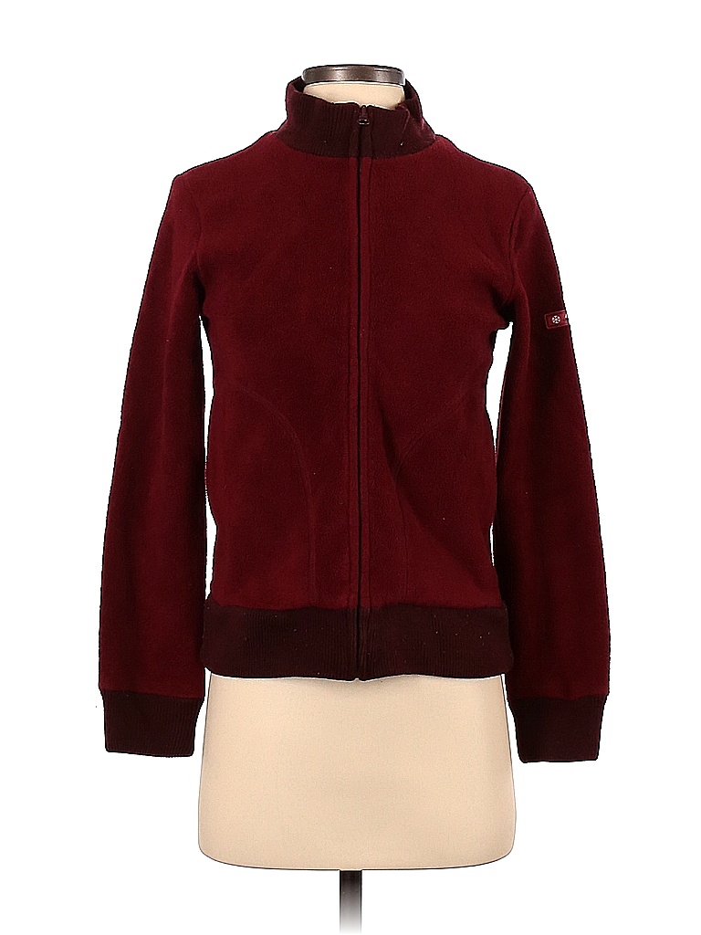 Blue Star Clothing Co. Solid Colored Burgundy Fleece Size S 60 off