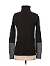 Vince. Color Block Solid Black Green Wool Pullover Sweater Size XS - photo 2