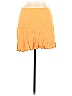 Lovers + Friends 100% Rayon Solid Yellow Orange Casual Skirt Size M - photo 2