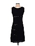 Donna Morgan 100% Viscose Solid Black Cocktail Dress Size 4 - photo 2