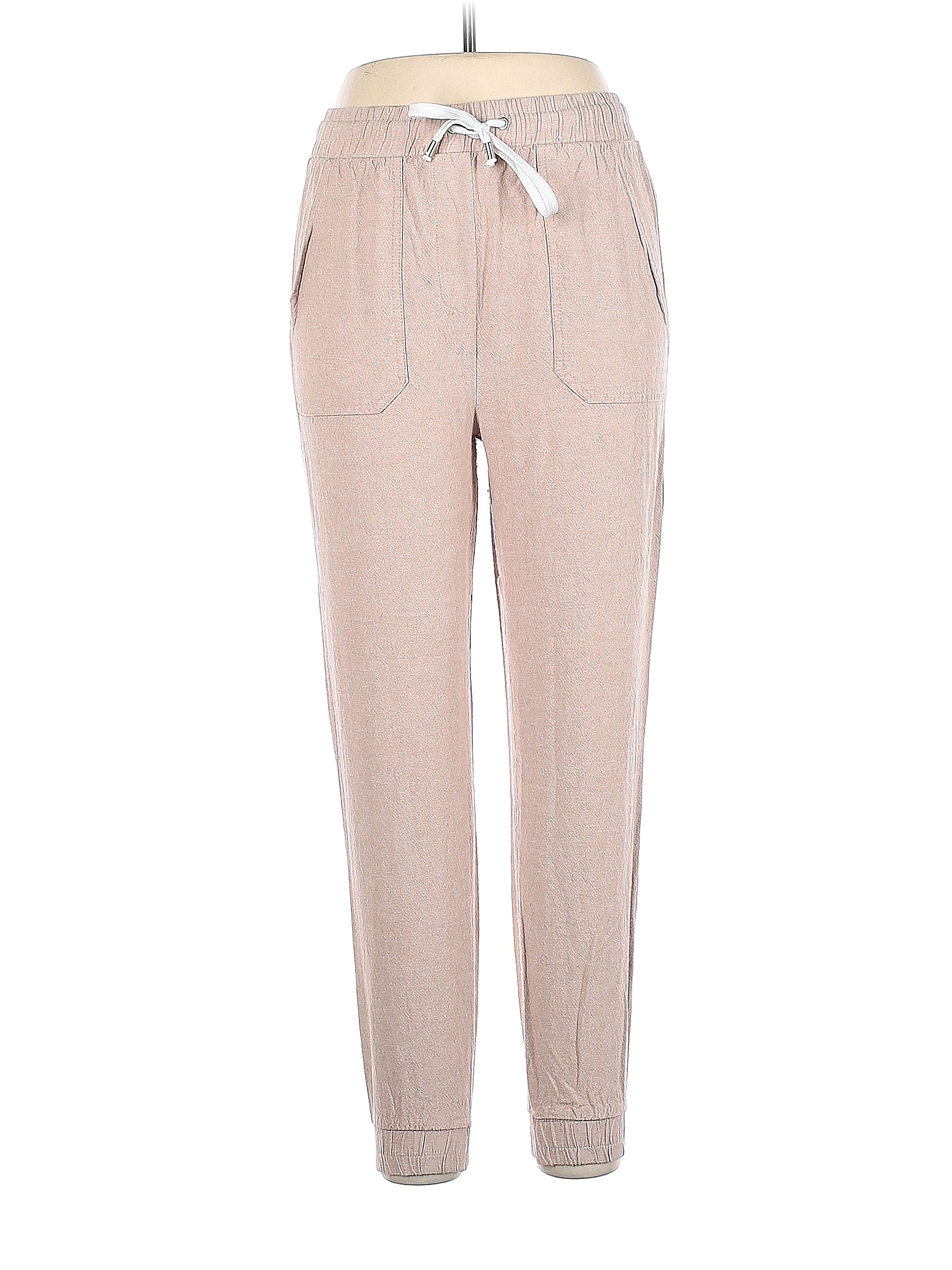 SWS Streetwear Society Colored Tan Linen Pants Size L 62 off thredUP