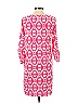 Peach Love Cream California 100% Polyester Argyle Pink Casual Dress Size S - photo 2