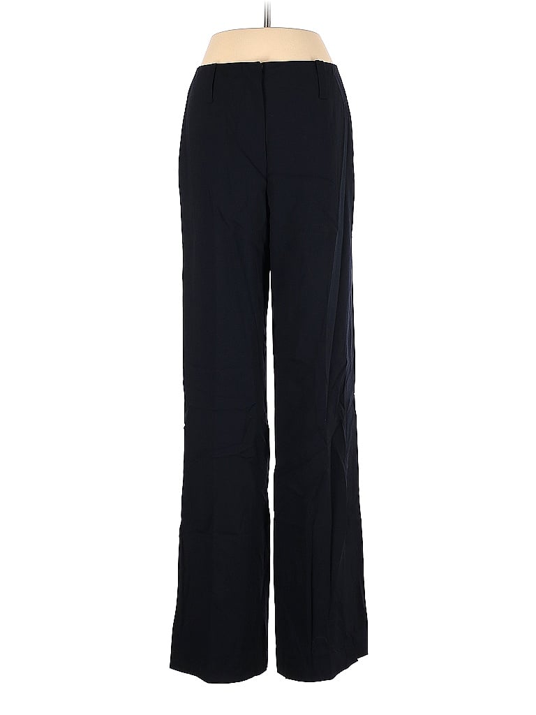 Carlisle Solid Black Blue Wool Pants Size 4 - 90% off | thredUP